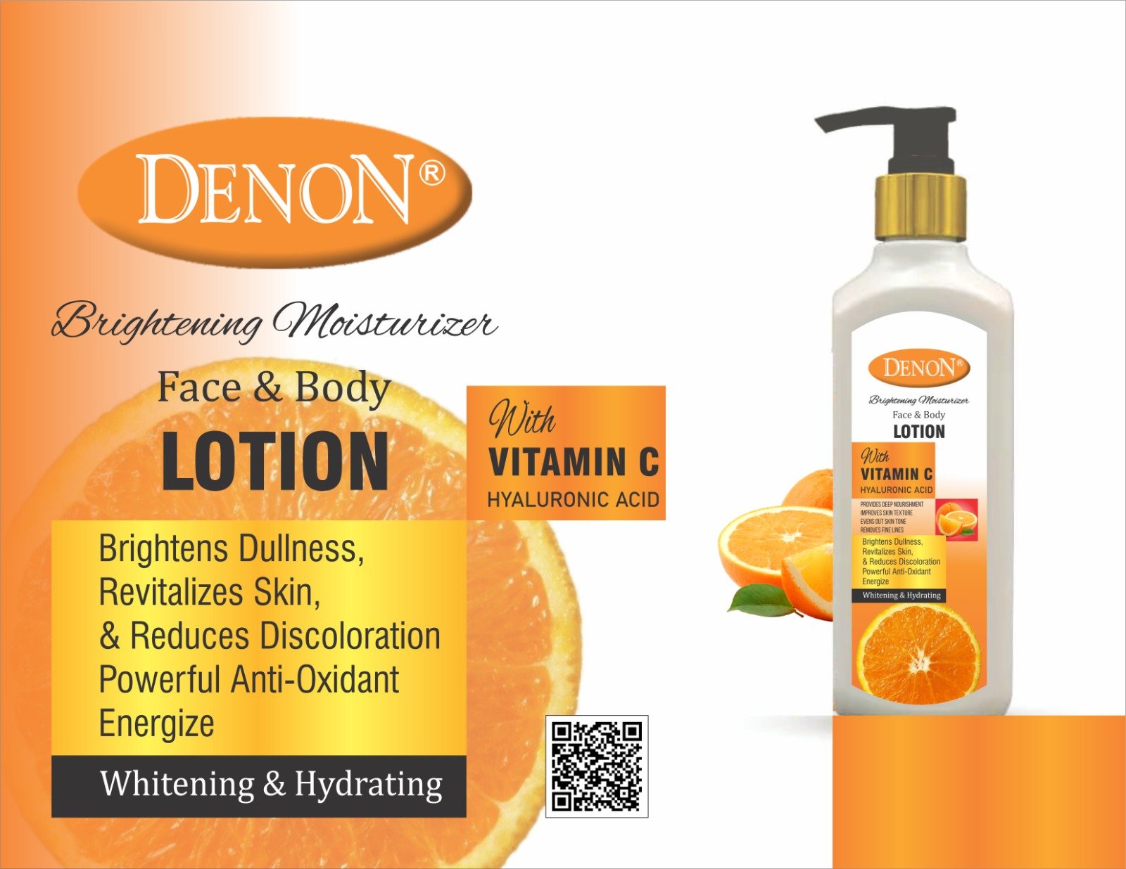 Denon Moisturizer Face & Body lotion 